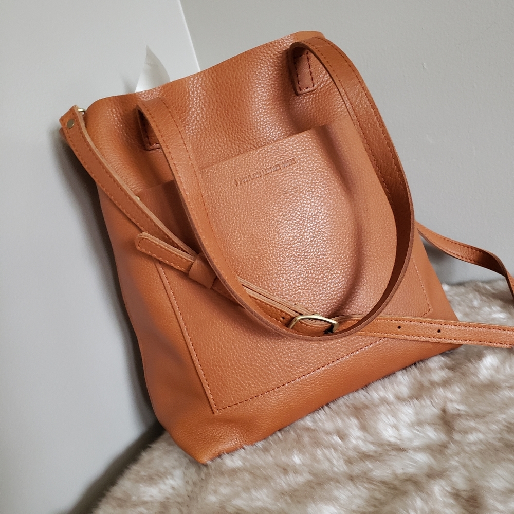 New Portland Leather Goods Crossbody Tote